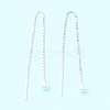 925 Sterling Silver Ear Thread STER-P047-09S-2