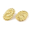 Ion Plating(IP) 304 Stainless Steel Stud Earrings for Women EJEW-B050-10G-2