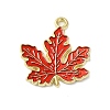 Thanksgiving Day Theme Alloy Enamel Pendants ENAM-M002-03G-15-1