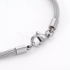 Braided Cotton Cord Bracelet Making MAK-L018-03A-07-P-3