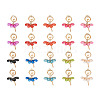 20Pcs 10 Colors Alloy Big Pendants FIND-TA0002-13-18