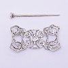 Tibetan Style Alloy Hair Forks OHAR-WH0016-34-2