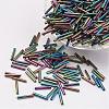 Glass Bugle Beads SEED-E001-9mm-409#-1