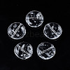 Transparent Acrylic Beads X-TACR-N009-36-1