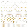 DIY Earring Making Finding Kit DIY-TA0005-03-11