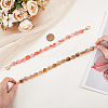 2Pcs 2 Colors Bag Chain Straps AJEW-BM0001-09-3