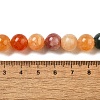 Dyed Natural Malaysia Jade Beads Strands G-G021-02C-21-3