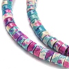 Baking Paint Synthetic Turquoise Beads Strands G-H060-02A-03-4