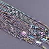 2.5mm Unisex 304 Stainless Steel Box Chains Necklaces CY6763-5-1
