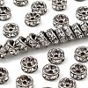 Brass Rhinestone Spacer Beads LS-X-RB-A014-Z8mm-01B-NF-1