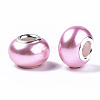 Imitation Pearl Style Resin European Beads RPDL-T003-001H-2