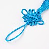 Polyester Tassel Pendant Decorations AJEW-WH0049-A04-3