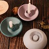 Bowl Shape Silicone Candle Holder Molds DIY-A053-09-2