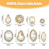 160Pcs 8 Style Sew on Rhinestone RGLA-HY0001-01-2