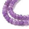 Dyed Natural Malaysia Jade Rondelle Beads Strands G-E316-2x4mm-39-6