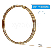 Half Round Brass Wire for Jewelry Making CWIR-WH0003-02G-2