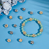  48Pcs 6 Style Alloy European Beads PALLOY-NB0003-93-4