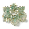 Natural Green Aventurine & Resin Candle Holder Molds DJEW-H012-02B-2