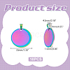10Pcs Alloy Pendants FIND-WR0011-54B-2