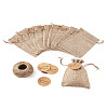 Burlap Packing Pouches ABAG-TA0001-13-14