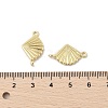 Brass Connector Charms KK-U047-03G-01-3