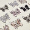Fingerinspire Butterfly Rhinestone Patches DIY-FG0001-36-4
