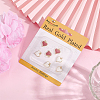 10Pcs 2 Colors Real 18K Gold Plated Brass Charms KK-BBC0016-07-6