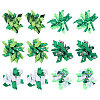 12Pcs 6 Styles Saint Patrick's Day Polyester Ornaments AJEW-BC0010-71-1