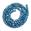 Electroplate Glass Beads Strands LS-EGLA-A044-T3mm-B27-3
