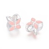 Alloy Enamel European Beads MPDL-R006-04-1