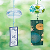 Glass Round Wind Chimes AJEW-WH0270-709C-3