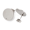 304 Stainless Steel Stud Earring Findings STAS-H436-21P-05-2