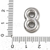 304 Stainless Steel Pendants STAS-P402-01P-08-3