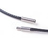 Waxed Polyester Cord Necklace Making LS-MAK-I011-05-A-01-2