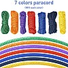 7 Bumdles 7 Colors Core Parachute Cords OCOR-YW0001-09-2