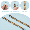   2Pcs Aluminum Curb Chain Bag Shoulder Straps FIND-PH0018-55AB-4