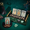 Wooden Tarot Card Stand Holder DJEW-WH0034-34G-02-5