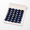 Dyed Natural Lapis Lazuli Gemstone Oval Cabochons G-J329-17-22x30mm-3