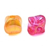 Electroplate Acrylic Beads OACR-Z003-01B-2