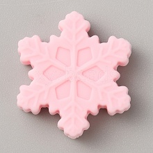 Snowflake Food Grade Eco-Friendly Silicone Beads SIL-SZC0006-03E