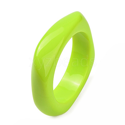 Acrylic Bangles for Women BJEW-G356-01B-1
