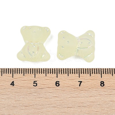 Frosted Transparent Acrylic Beads X1-OACR-P029-20B-03-1
