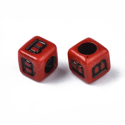 Craft Style Acrylic Beads MACR-S272-87-1