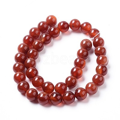 Natural Agate Beads Strands G-I261-B01-10mm-1