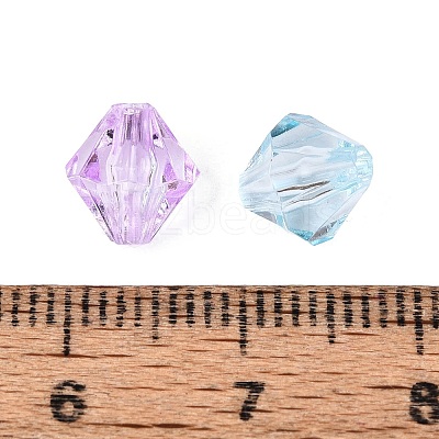 Transparent Acrylic Beads TACR-Q013-01B-M-1