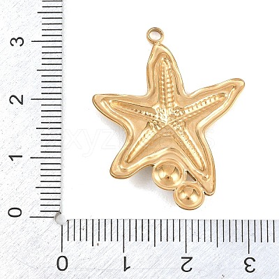 304 Stainless Steel Enamel & Plastic Pearl Pendants STAS-G392-05G-1
