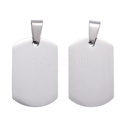 Tarnish Resistant 304 Stainless Steel Big Pendants STAS-I140-19H-S-1