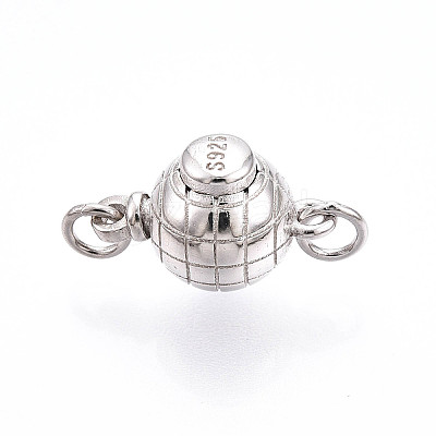 925 Sterling Silver Box Clasps STER-T007-138P-1