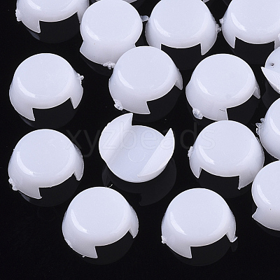 Opaque AS Plastic Base Buckle Hair Findings FIND-T064-008B-1