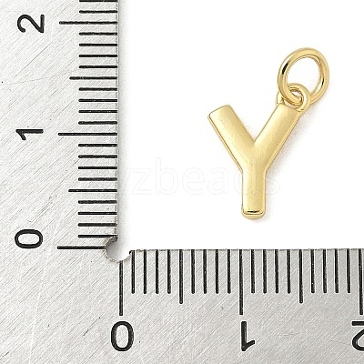 Brass Charms KK-I382-08G-Y-1